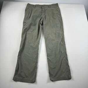 Royal Robins Discovery Men's Cargo Pants Green Performance‎ Tech 36x32 50 + UV
